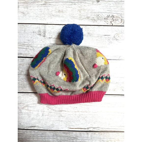 Boden Hedgehog Knit Winter Hat - Picture 1 of 5